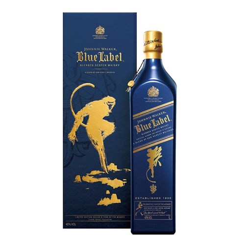 Johnnie Walker Blue Label Year of the Monkey 1L - Fast Shipping